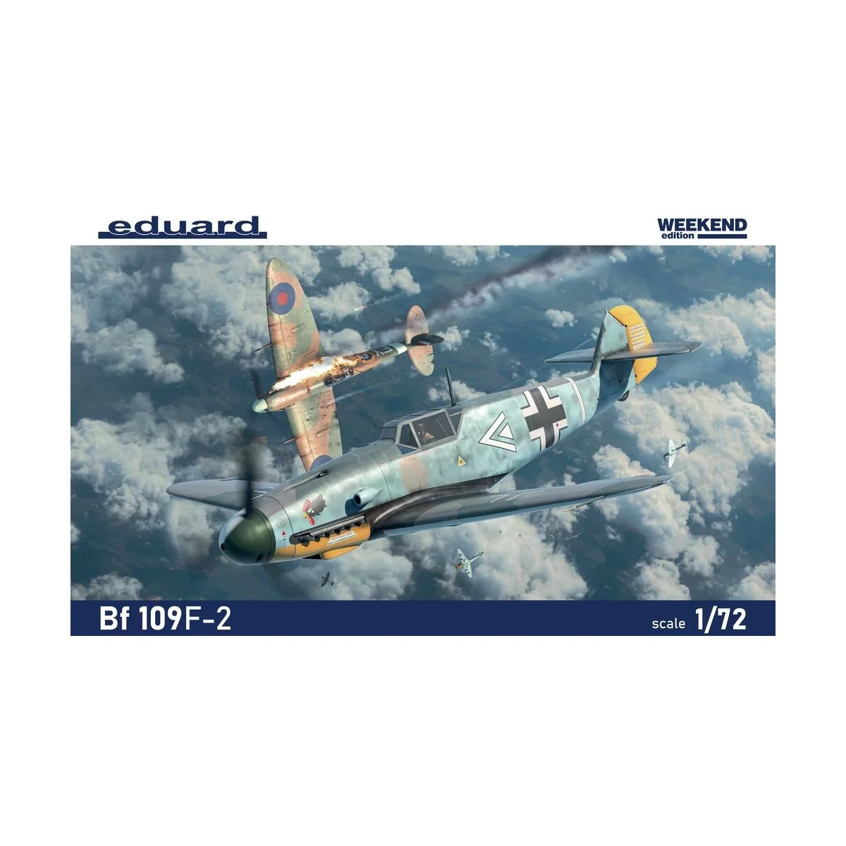 Bf 109F-2 EDUARD-WEEKEND, 1/48 - Eduard Plastic Kits 7474