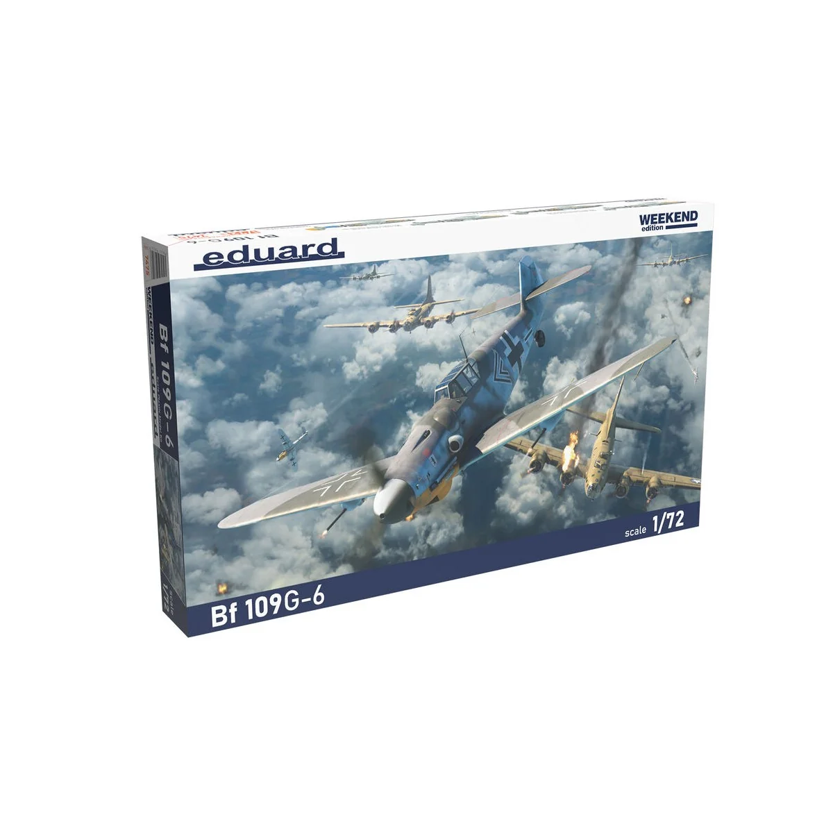 Bf 109G-6 1/72 EDUARD-WEEKEND, 1/72 - Eduard Plastic Kits 7475