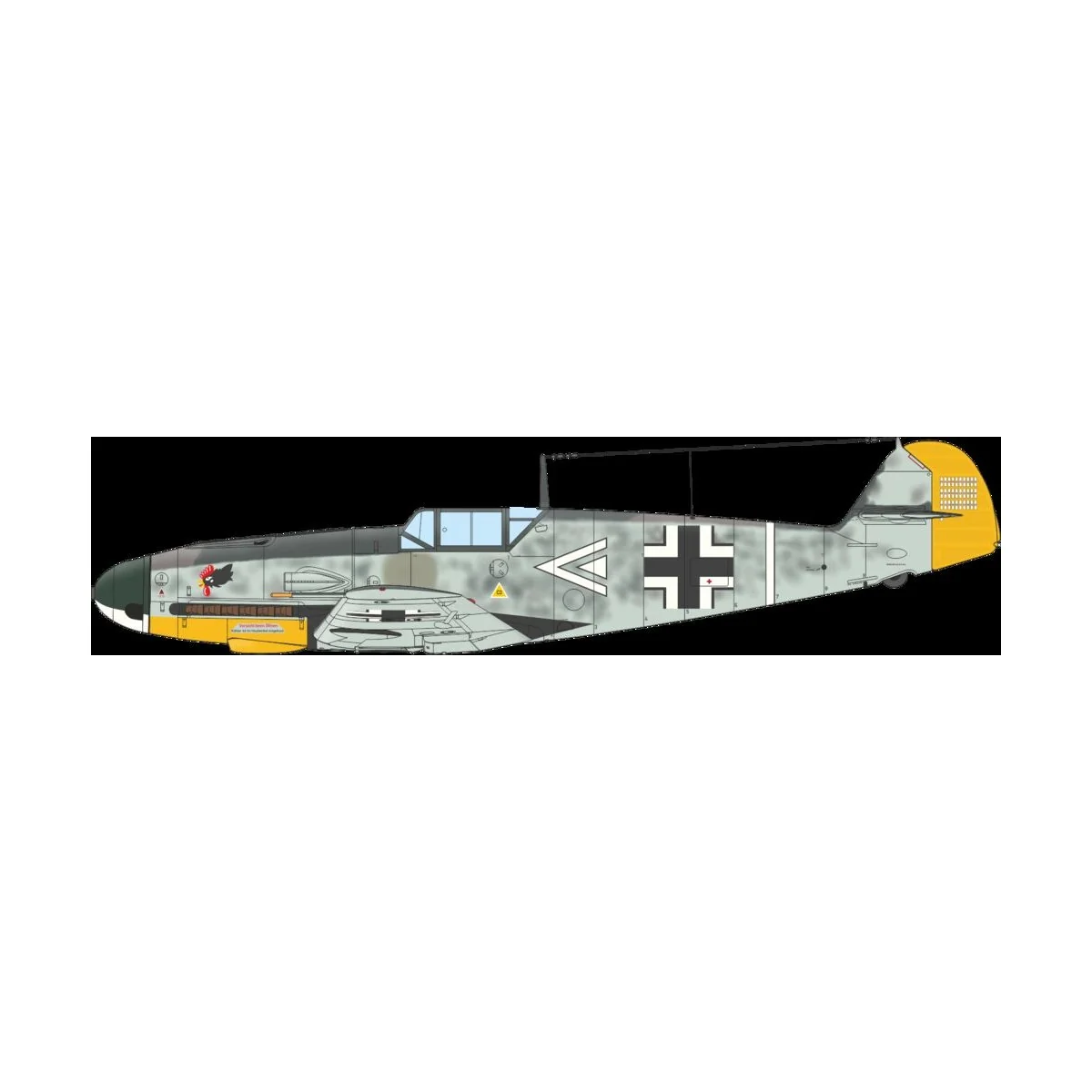 Bf 109F-2 EDUARD-WEEKEND, 1/48 - Eduard Plastic Kits 7474