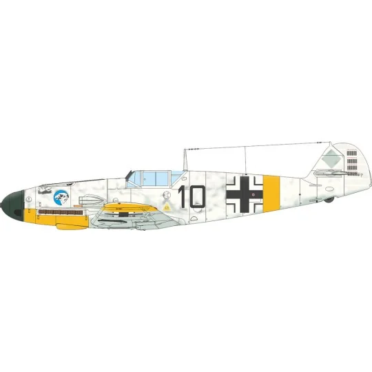 Bf 109F-2 EDUARD-WEEKEND, 1/48 - Eduard Plastic Kits 7474