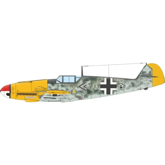 Bf 109F-2 EDUARD-WEEKEND, 1/48 - Eduard Plastic Kits 7474