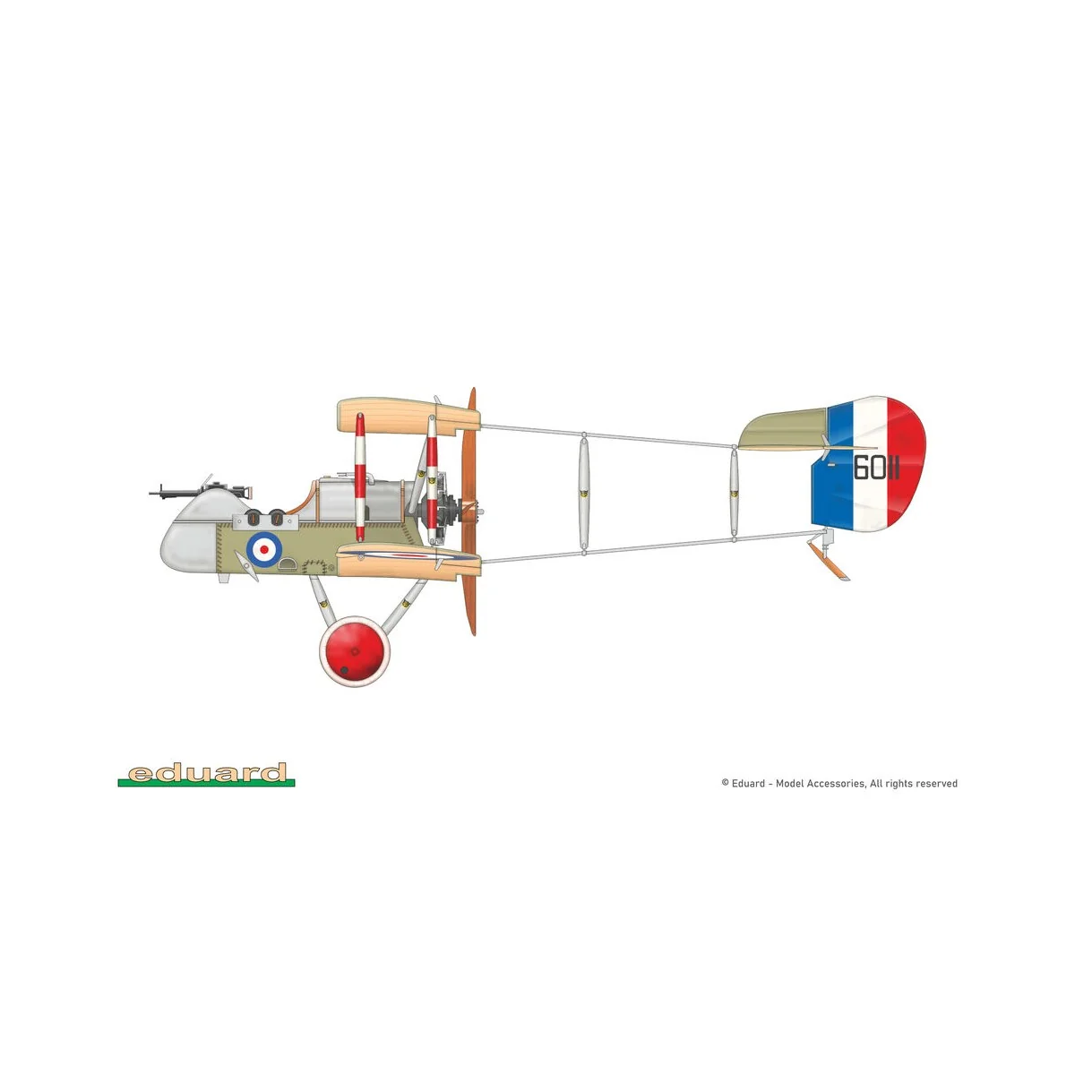DH-2 Profipack, 1/48 - Eduard Plastic Kits 8094