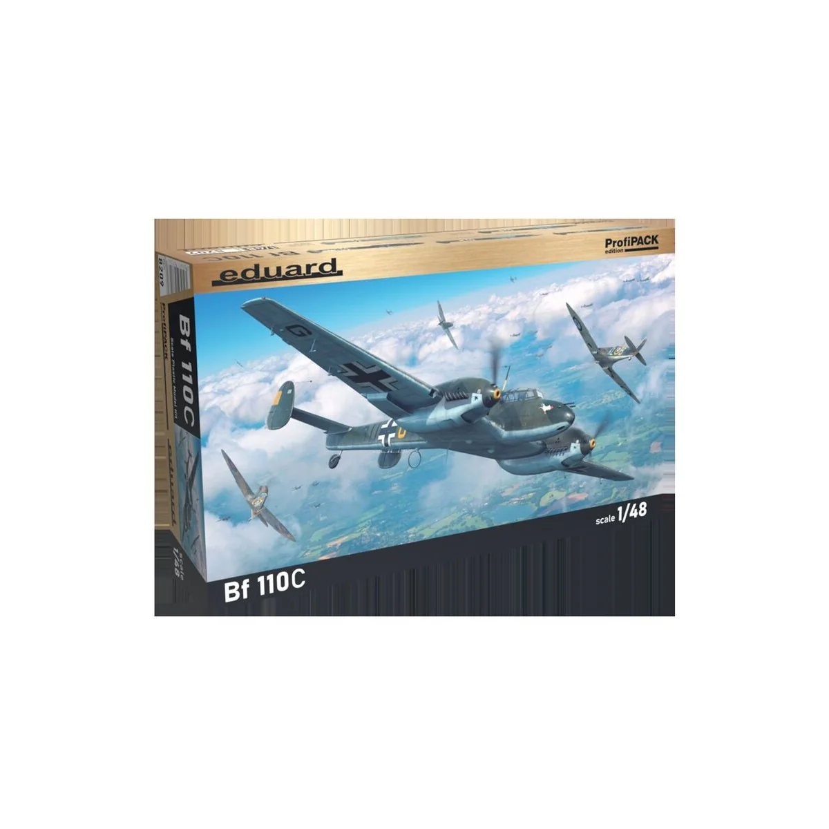 Bf 110C 1/48 Profipack, 1/48 - Eduard Plastic Kits 8209