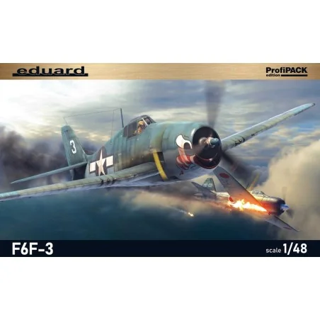 F6F-3 Profipack, 1/48 - Eduard Plastic Kits 8227