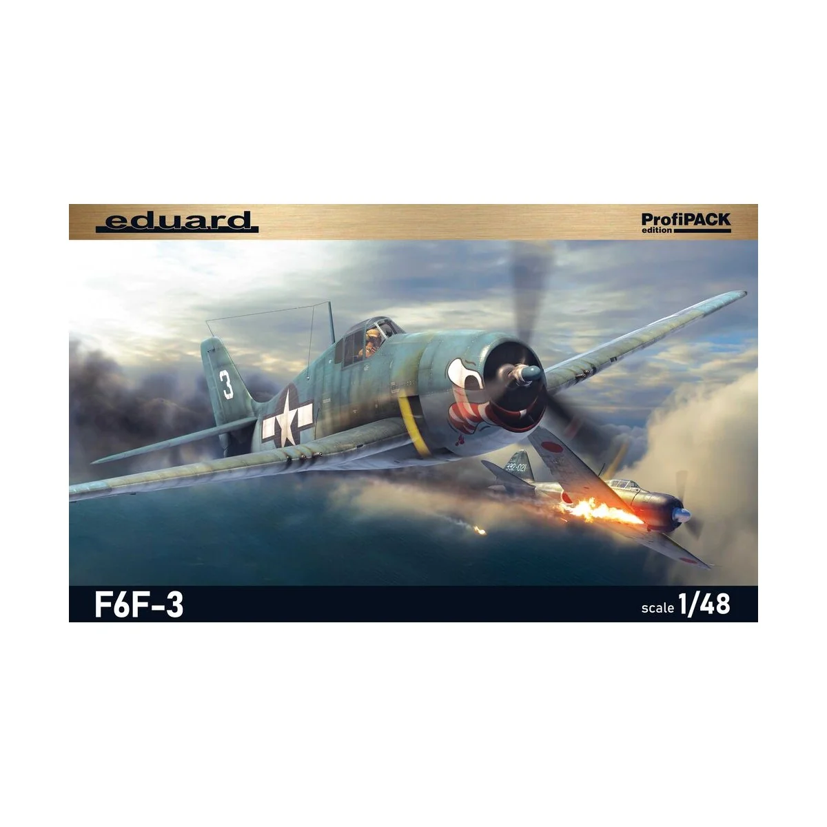 F6F-3 Profipack, 1/48 - Eduard Plastic Kits 8227