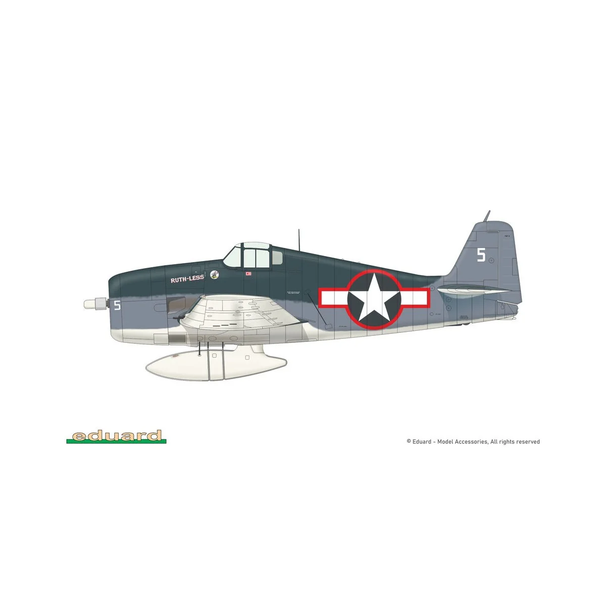 F6F-3 Profipack, 1/48 - Eduard Plastic Kits 8227