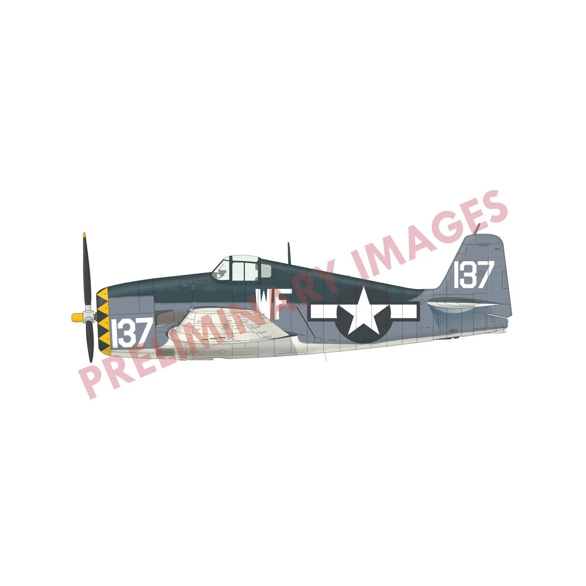 F6F-3 Profipack, 1/48 - Eduard Plastic Kits 8227
