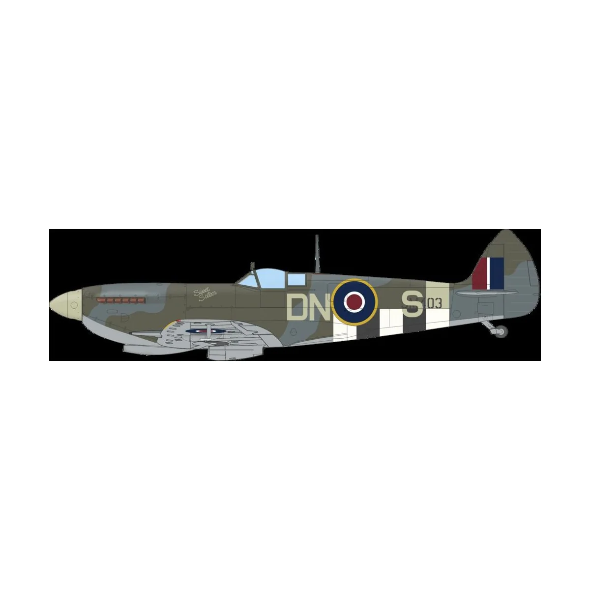 Spitfire Mk.XVI High Back 1/48 EDUARD-PROFIPACK, 1/48 - Eduard Plas...