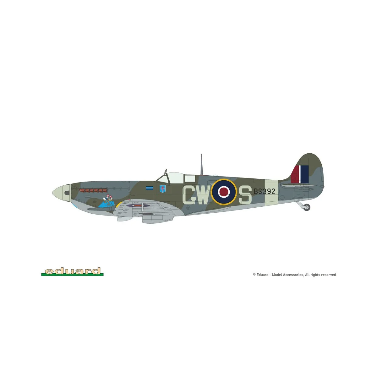 Spitfire Mk.IXC early version (Reedition Profipack, 1/48 - Eduard P...