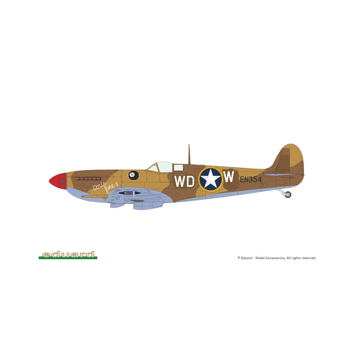Spitfire Mk.IXC early version (Reedition Profipack, 1/48 - Eduard P...