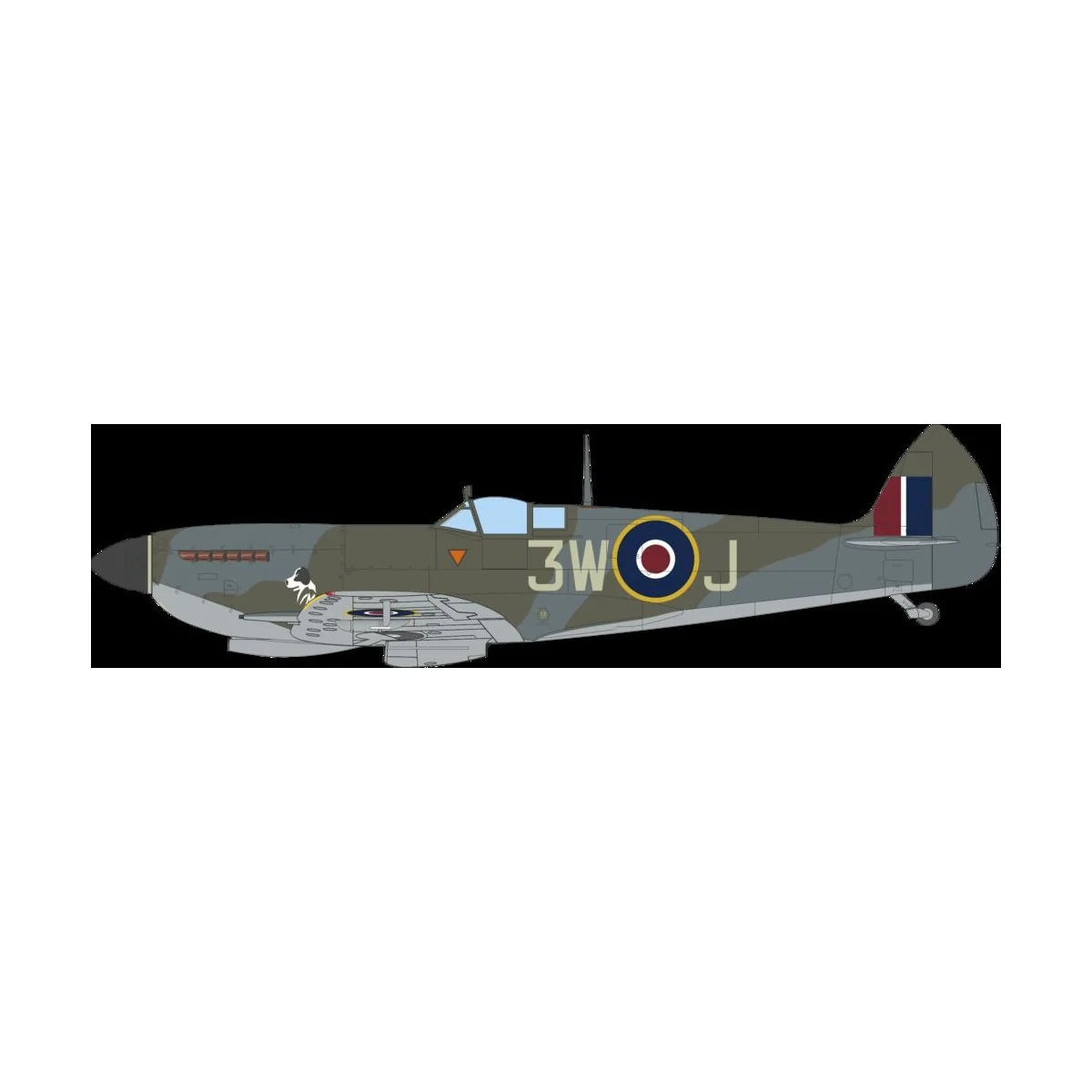 Spitfire Mk.XVI High Back 1/48 EDUARD-PROFIPACK, 1/48 - Eduard Plas...