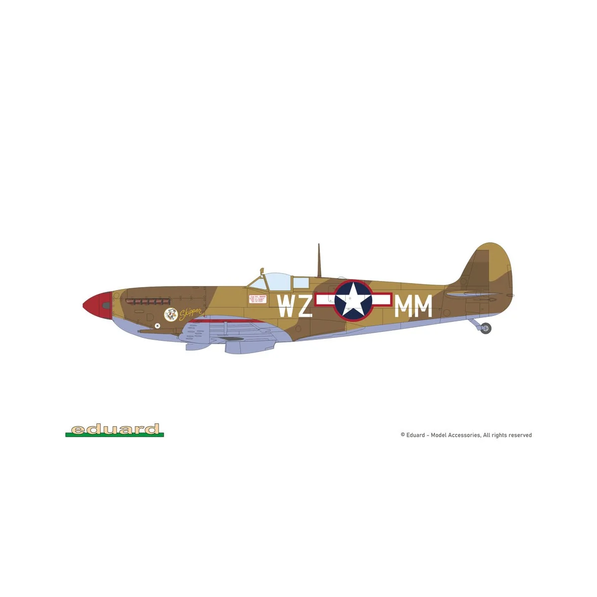 Spitfire Mk.IXC early version (Reedition Profipack, 1/48 - Eduard P...
