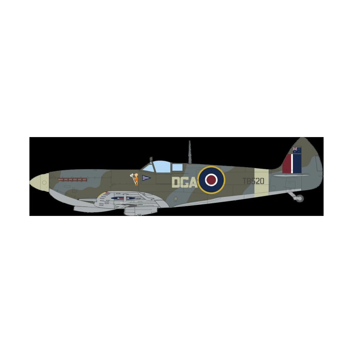 Spitfire Mk.XVI High Back 1/48 EDUARD-PROFIPACK, 1/48 - Eduard Plas...