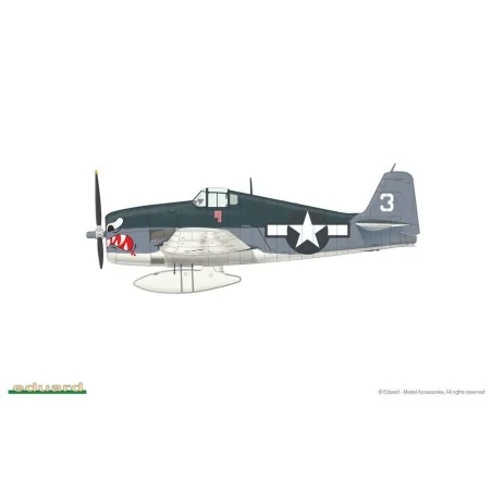 F6F-3 Profipack, 1/48 - Eduard Plastic Kits 8227
