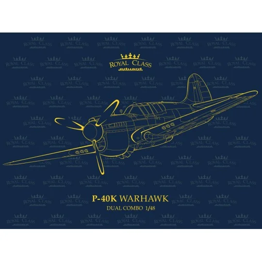 P-40K Warhawk DUAL COMBO, 1/48 - Eduard Plastic Kits R0024