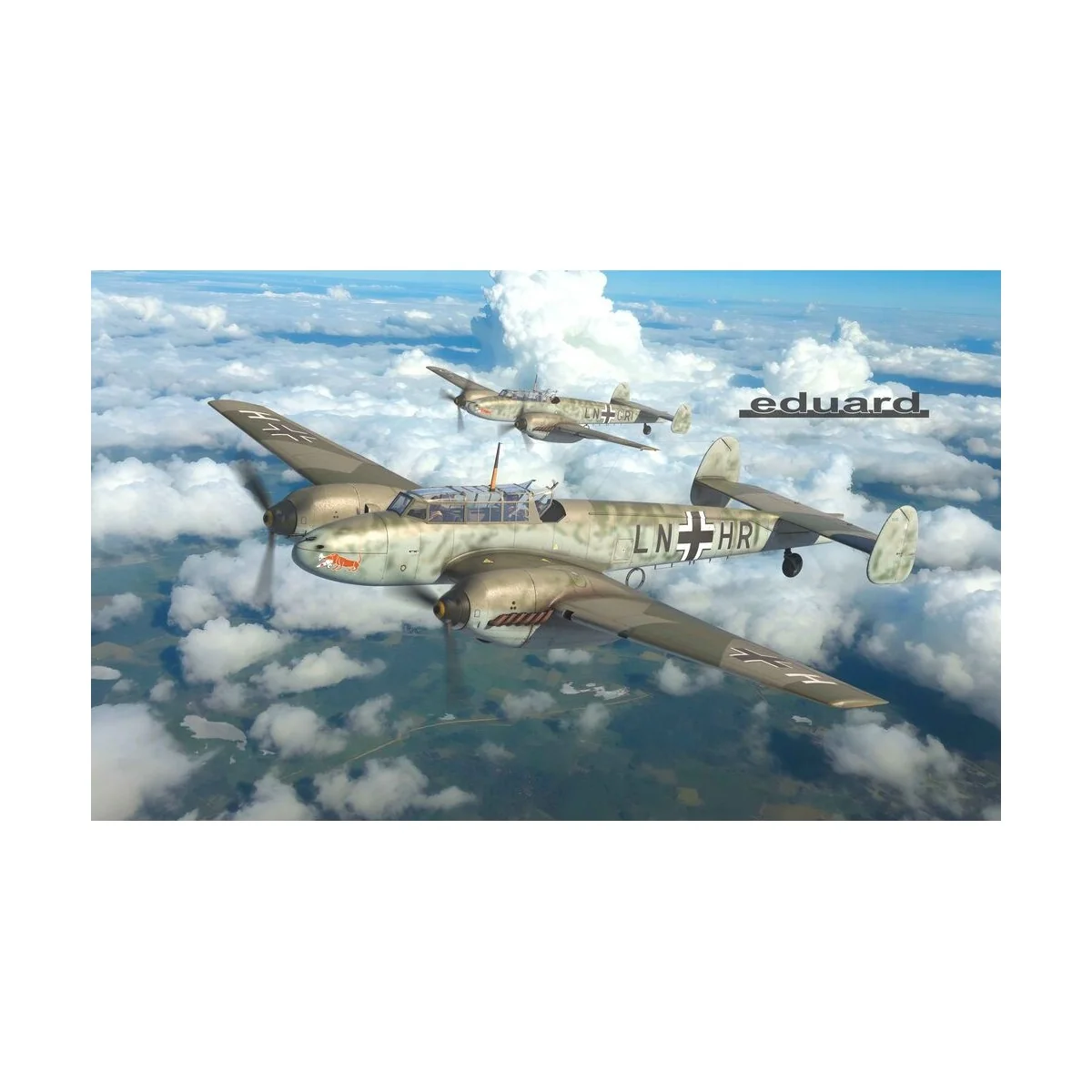 Bf 110D EDUARD-WEEKEND, 1/48 - Eduard Plastic Kits 8409