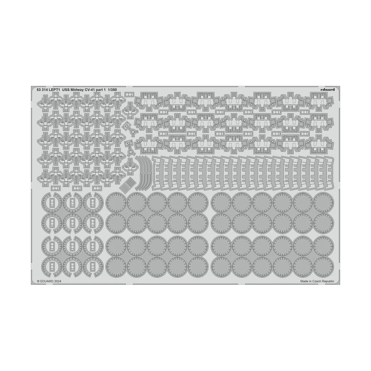 USS Midway CV-41 part 1 - Eduard Accessories 53314
