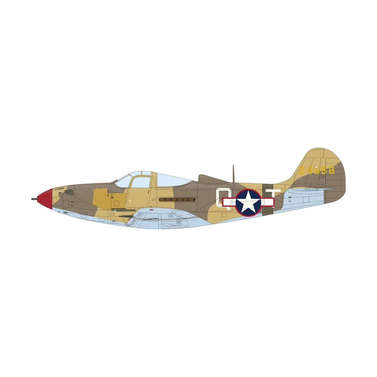 P-39K/L Airacobra EDUARD-WEEKEND, 1/48 - Eduard Plastic Kits 8463