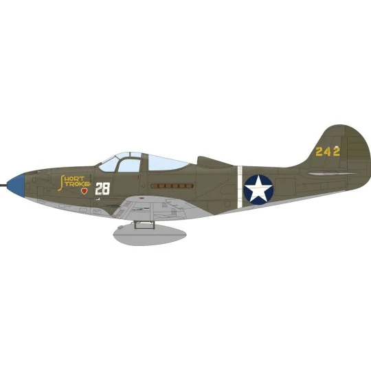 P-39K/L Airacobra EDUARD-WEEKEND, 1/48 - Eduard Plastic Kits 8463