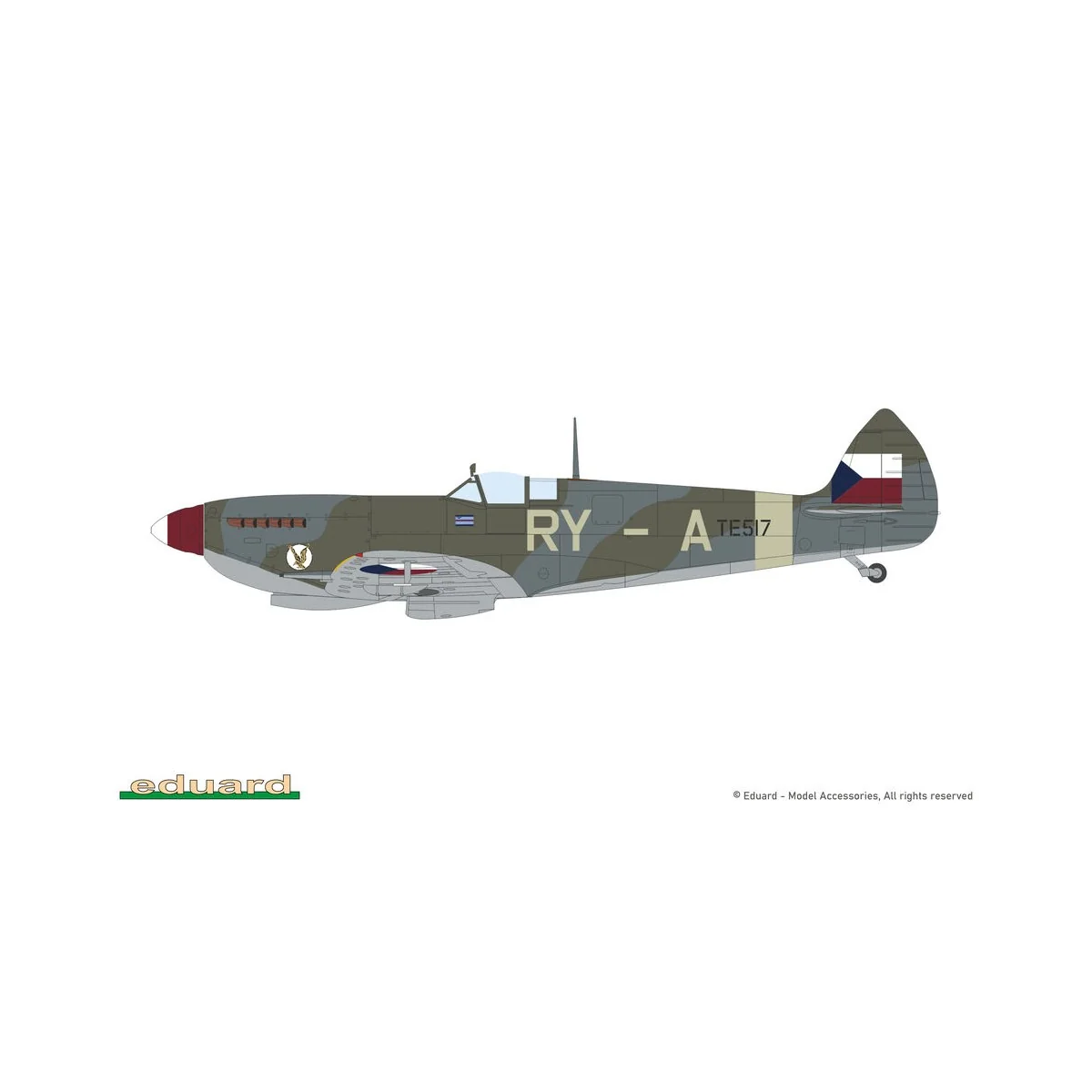 Spitfire Mk.Ixe EDUARD-PROFIPACK, 1/48 - Eduard Plastic Kits 8288
