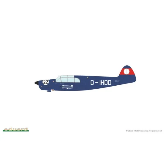 Bf 108, Weekend Edition, 1/48 - Eduard Plastic Kits 8479