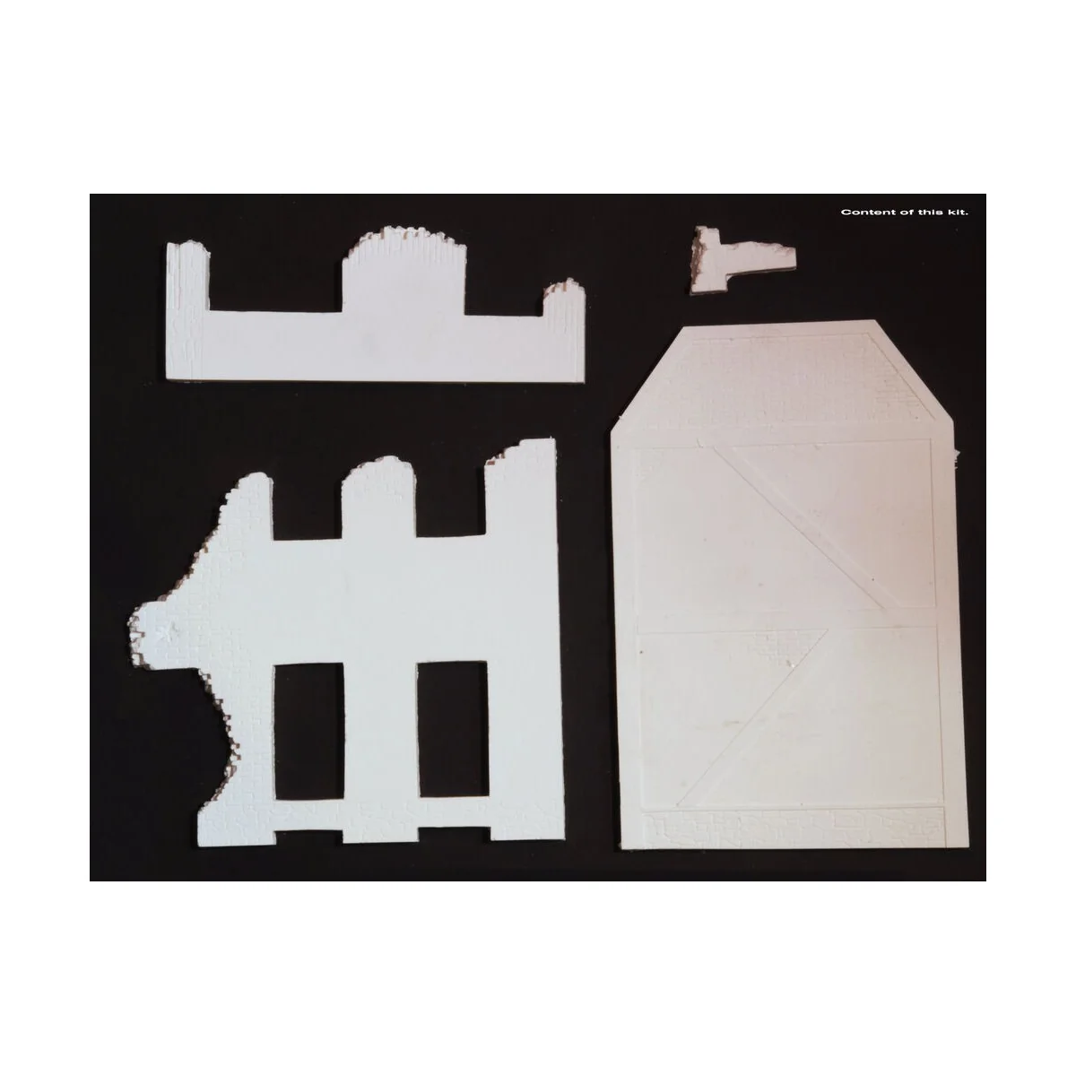 Internal house ruin, 1/35 - Royal Model RM014