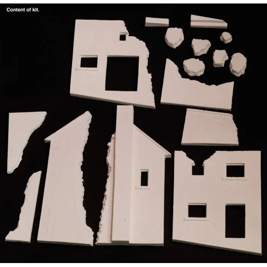 House ruin (Ardenne), 1/35 - Royal Model RM654