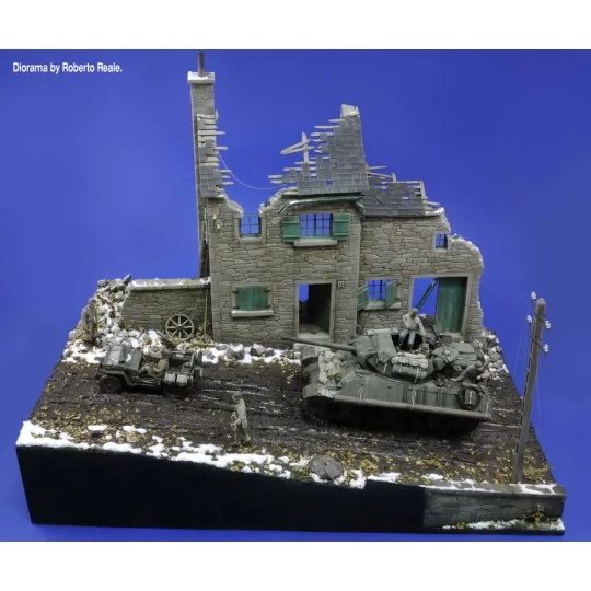 House ruin (Ardenne), 1/35 - Royal Model RM654
