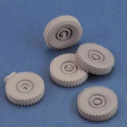 GAZ sagged wheels, 1/35 - Royal Model RM779 2