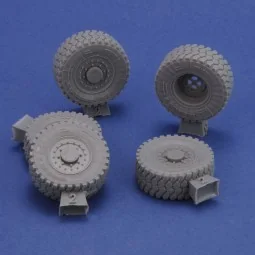 RG-31 mk.3 sagged wheels, 1/35 - Royal Model RM784 2
