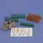 Champagne, cognac e wine bottles with crates, 1/35 - Royal Model RM801