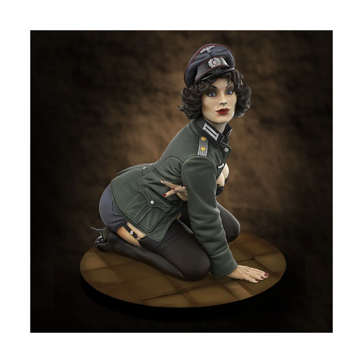 German Officer 'Pin-Up' (75mm) - Royal Model RM847