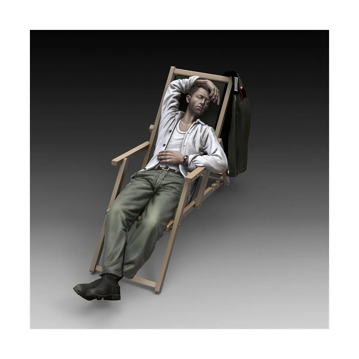 German soldier who sleeps-WWII, 1/35 - Royal Model RM852
