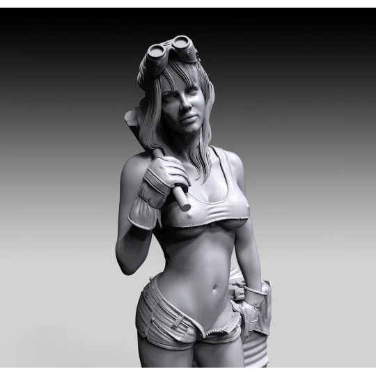 Garage girl, 1/35 - Royal Model RM856