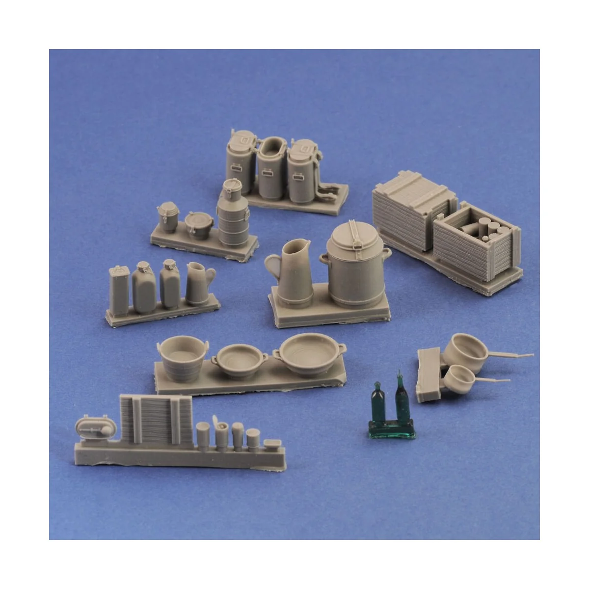 German field kitchen accessories, 1/35 - Royal Model RM875