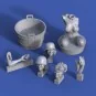 Girl taking a bath, 1/35 - Royal Model RM885