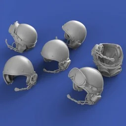 IDF Type 601 CVC helmets set, 1/35 - Royal Model RM894