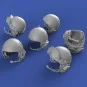 IDF Type 601 CVC helmets set, 1/35 - Royal Model RM894