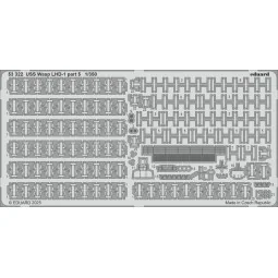 USS Wasp LHD-1 part 5 TRUMPETER - Eduard Accessories 53322