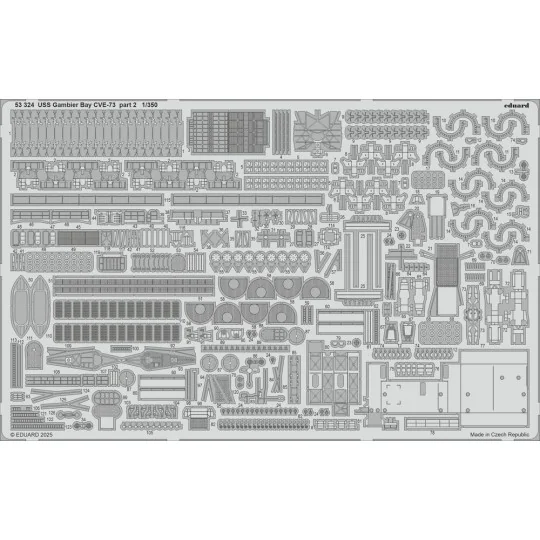 USS Gambier Bay CVE-73 part 2 HASEGAWA - Eduard Accessories 53324