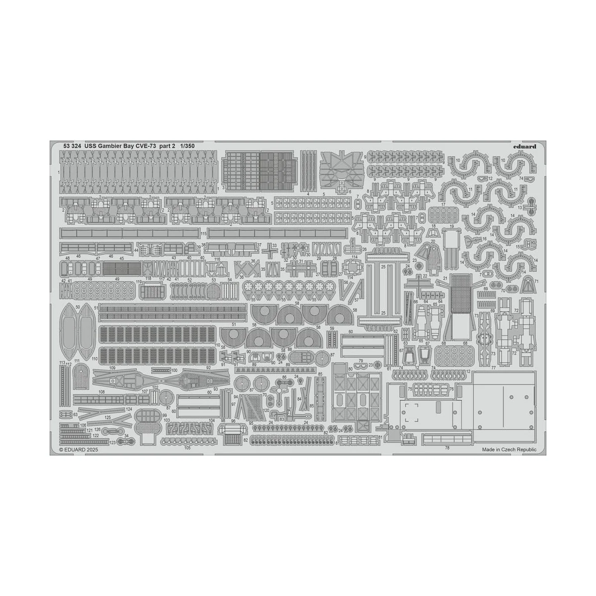 USS Gambier Bay CVE-73 part 2 HASEGAWA - Eduard Accessories 53324
