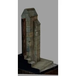 Base with wall and road, 1/32 - Royal Model RM921 2