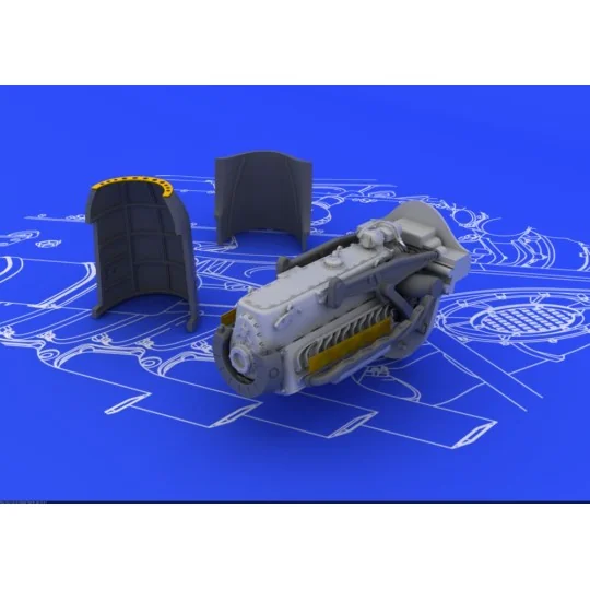 DB 601A/N for Bf 110 for Eduard, 1/72 - Eduard Accessories 672005