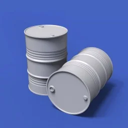 Modern oil drums, 1/72 - Royal Model RM923