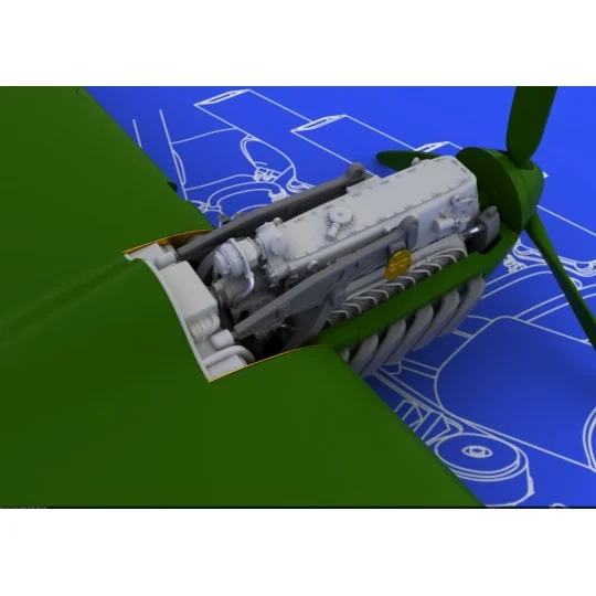 DB 601A/N for Bf 110 for Eduard, 1/72 - Eduard Accessories 672005