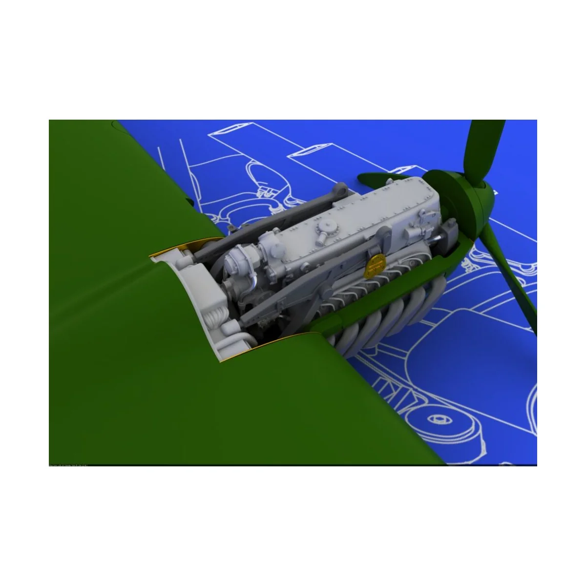 DB 601A/N for Bf 110 for Eduard - Eduard Accessories 672005