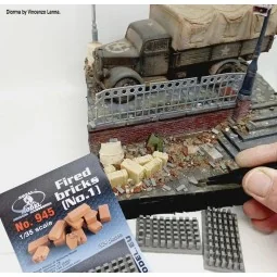 Fired Bricks - No. 1, 1/35 - Royal Model RM945 2