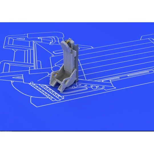 MiG-15 ejection seat for Eduard, 1/72 - Eduard Accessories 672008