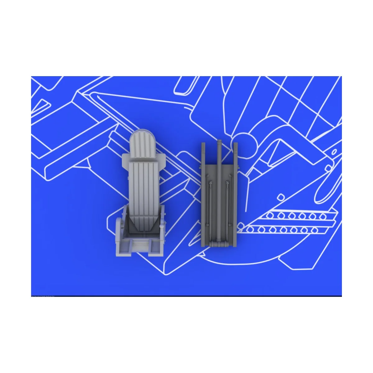 MiG-15 ejection seat for Eduard, 1/72 - Eduard Accessories 672008