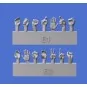Assorted hands set No.5, 1/35 - Royal Model RM959